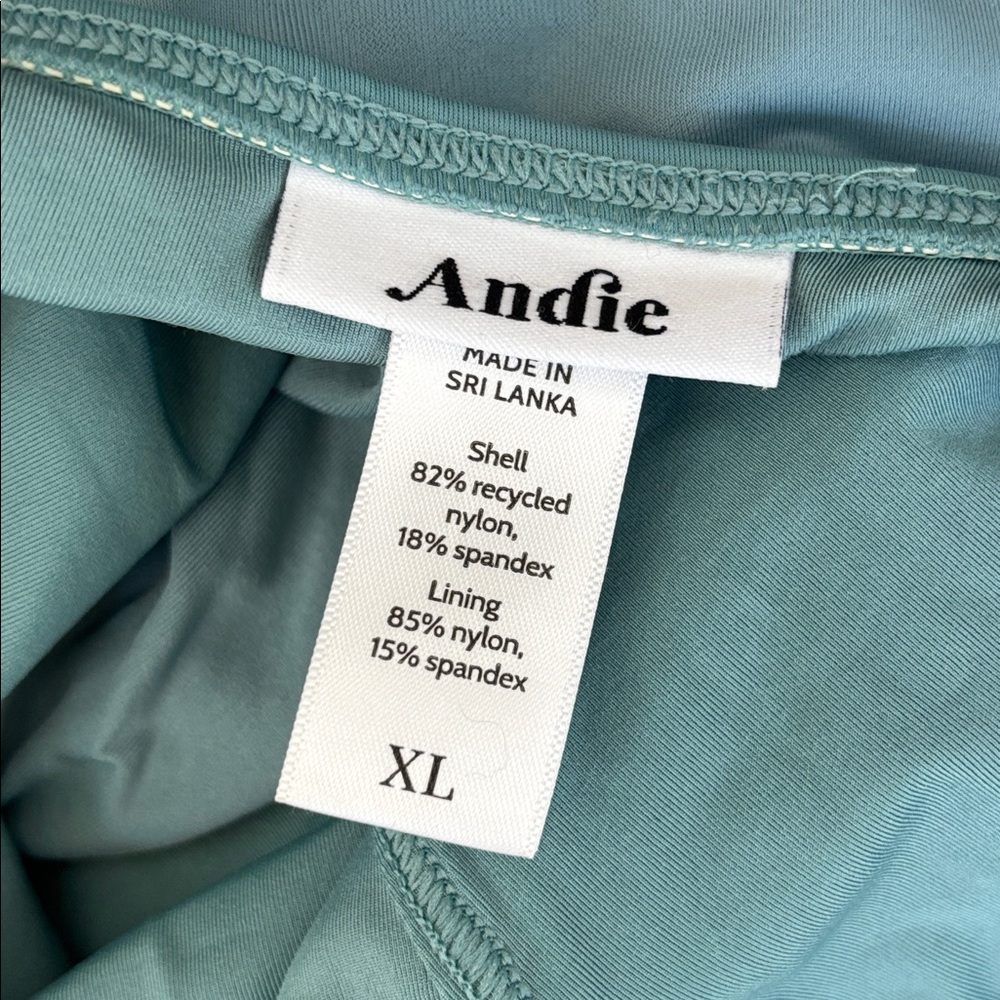 Andie One-Piece Swimsuit Dusty Blue XL - Picture 6 of 8
